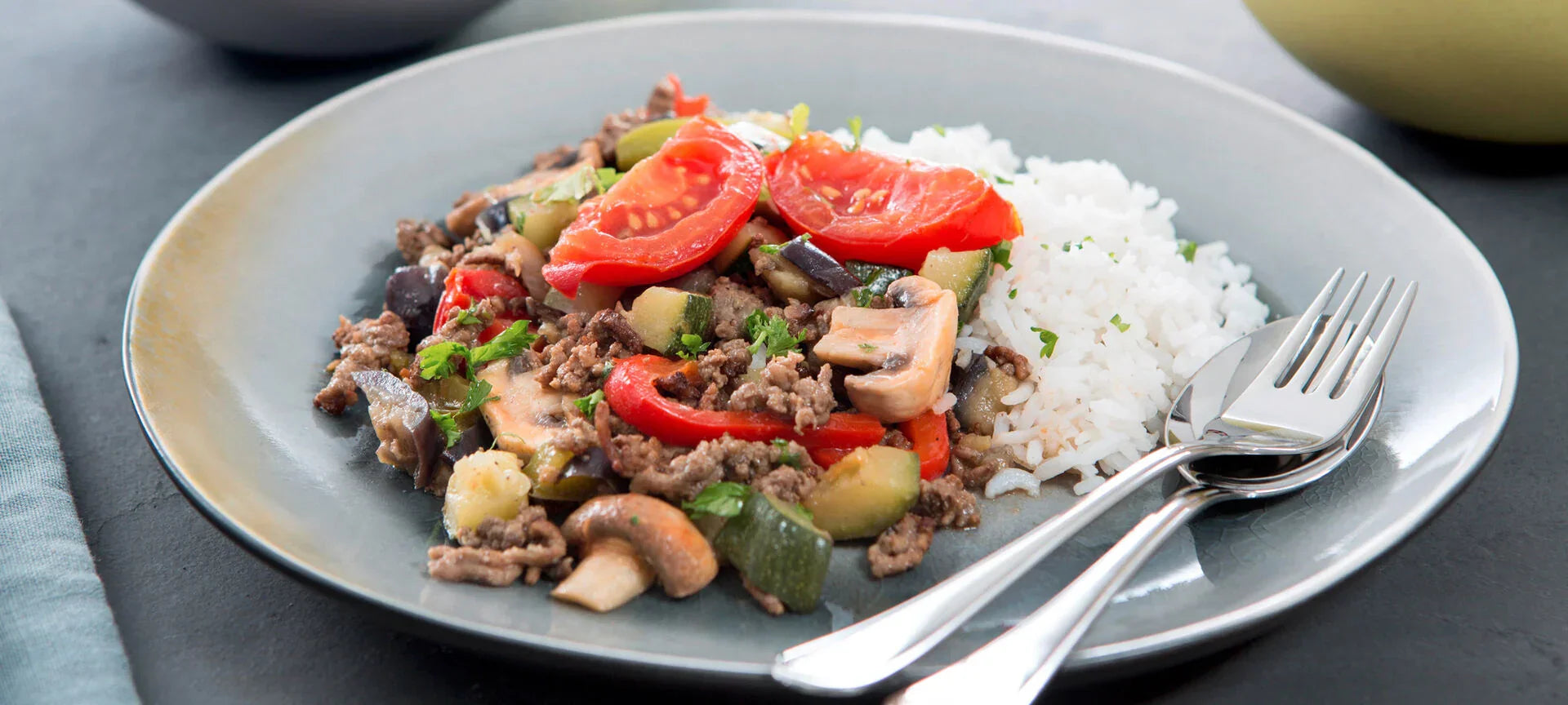 Ratatouille met gehakt