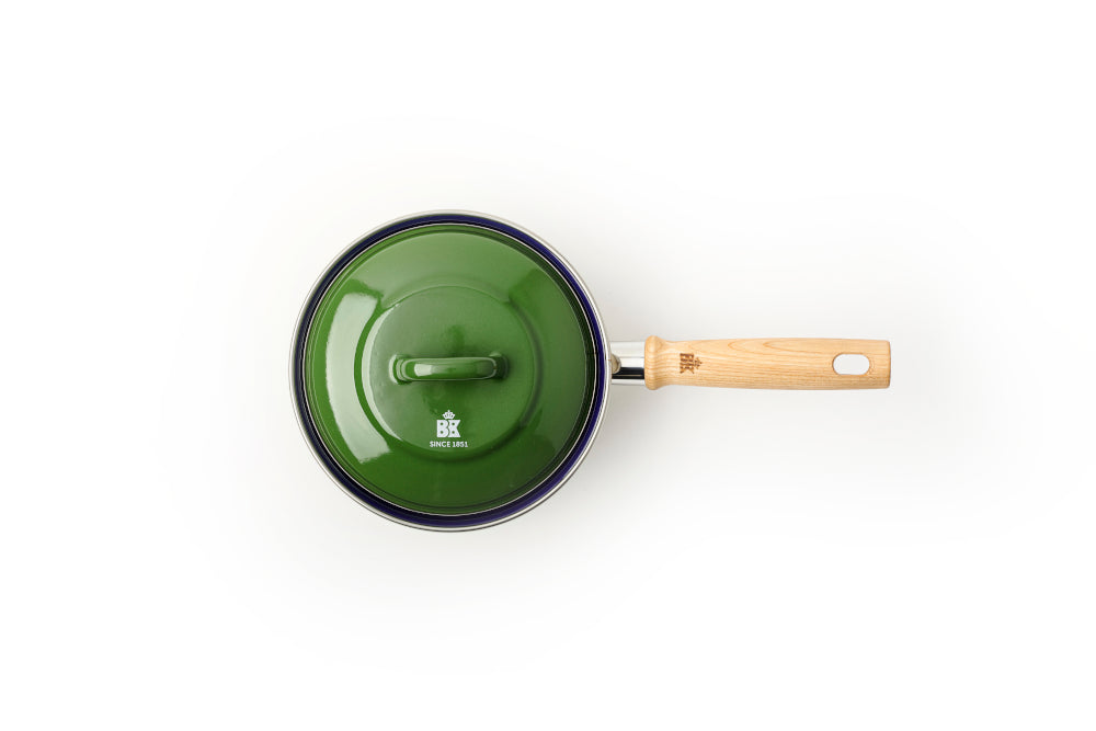 Indigo steelpan met deksel Green