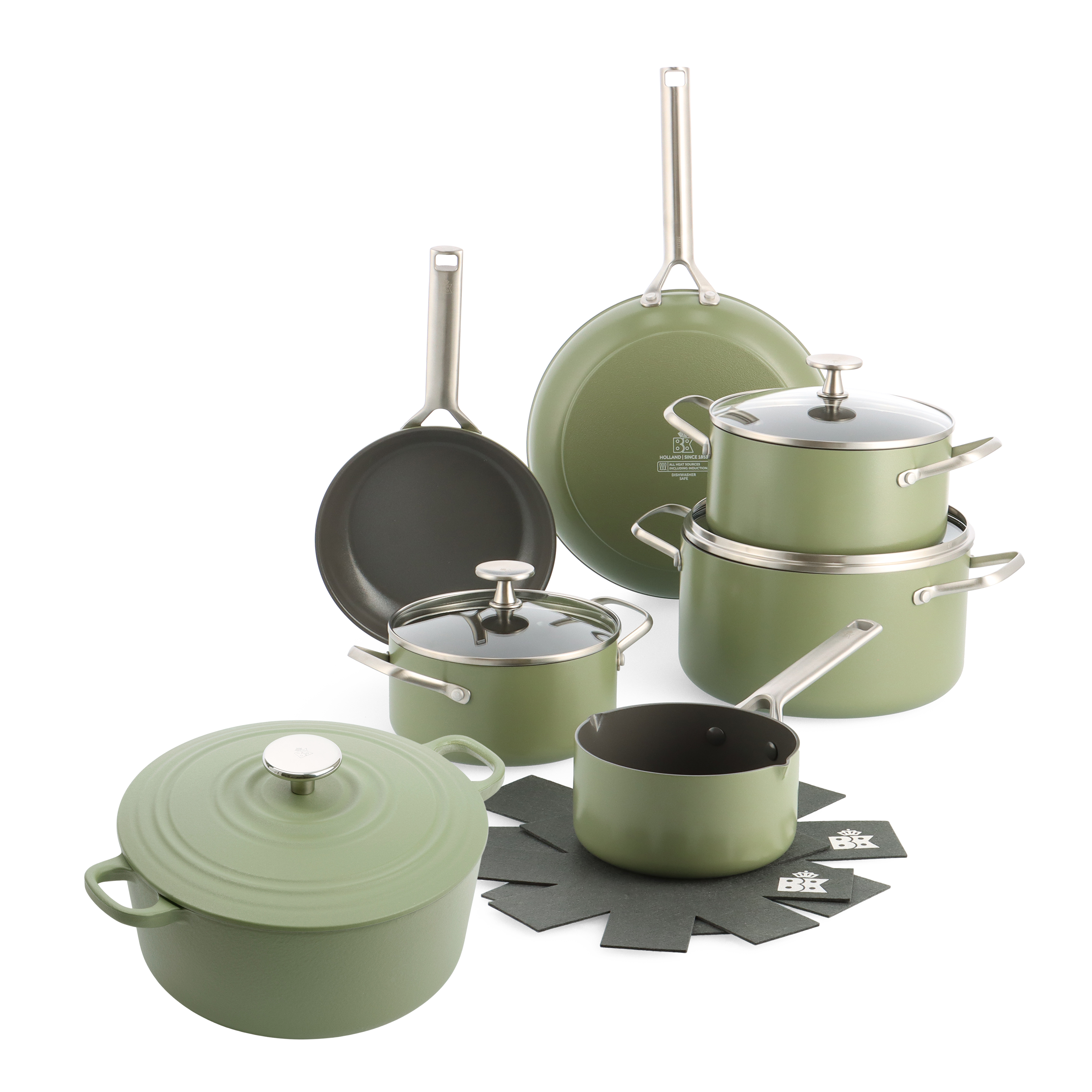 Sublime + Bourgogne Olive Greenset