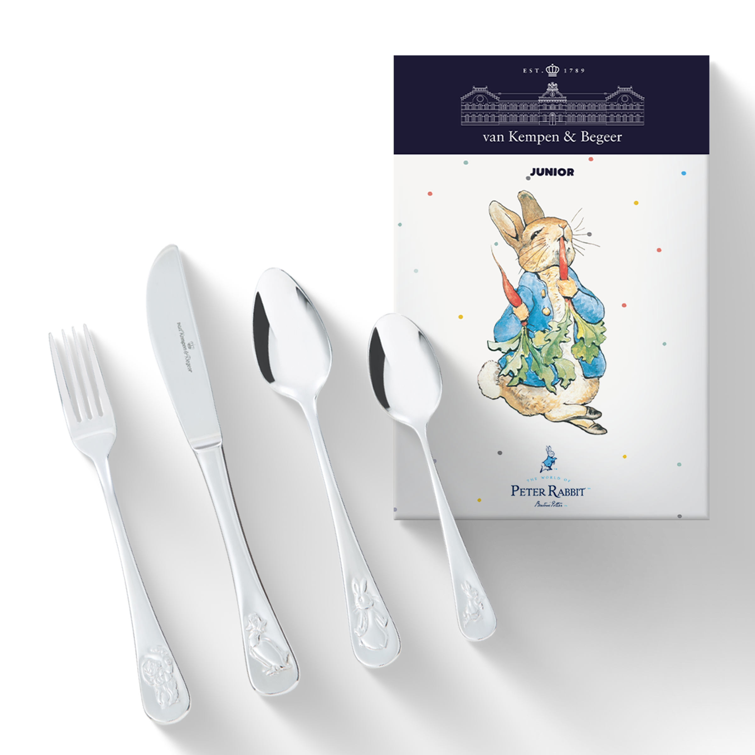 Kinderbestek van Beatrix Potter