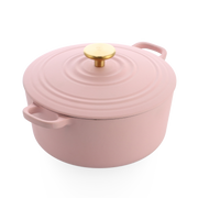 Bourgogne braadpan 24cm/4.2L Blush pink