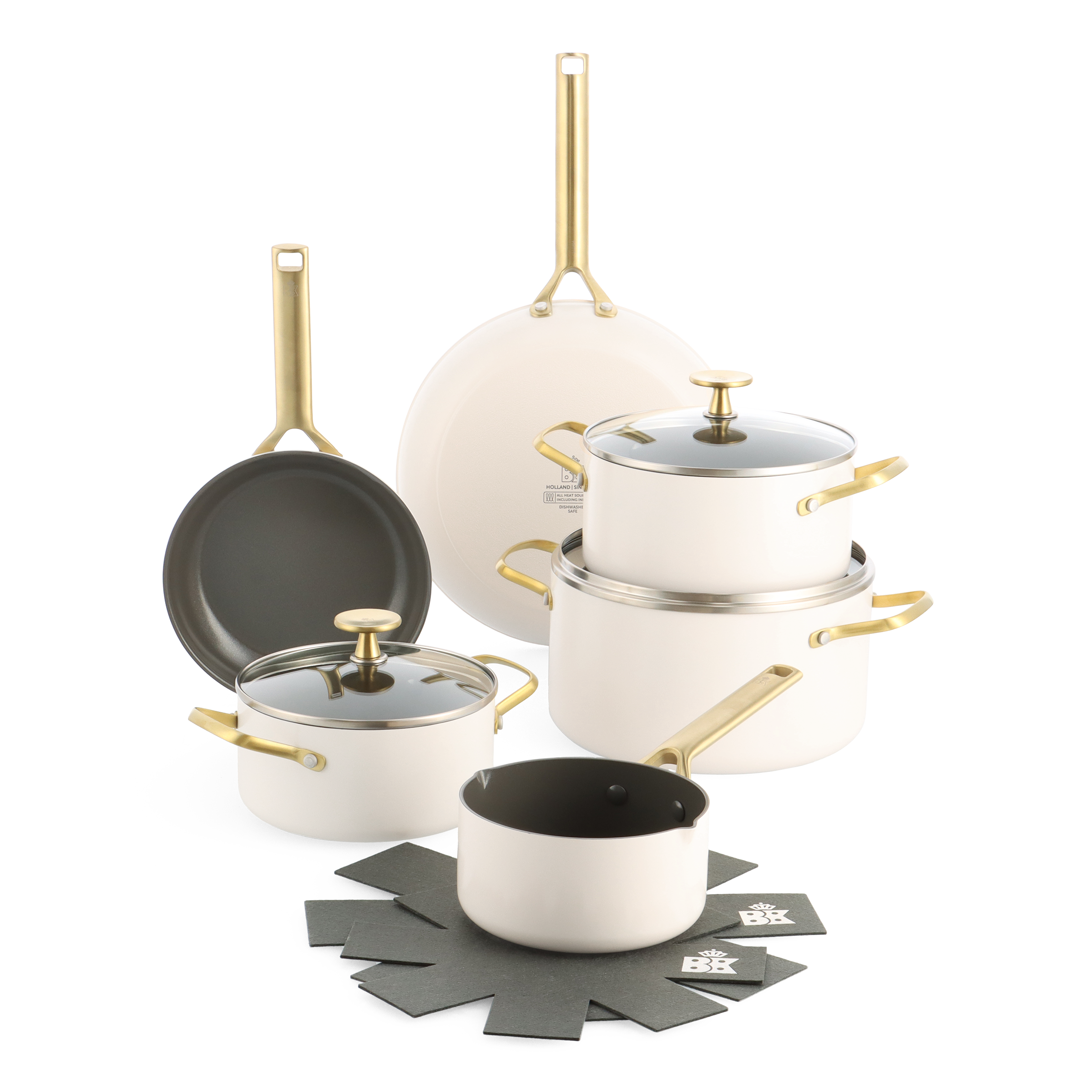 Sublime + Bourgogne Cream 28cm set Whiteset