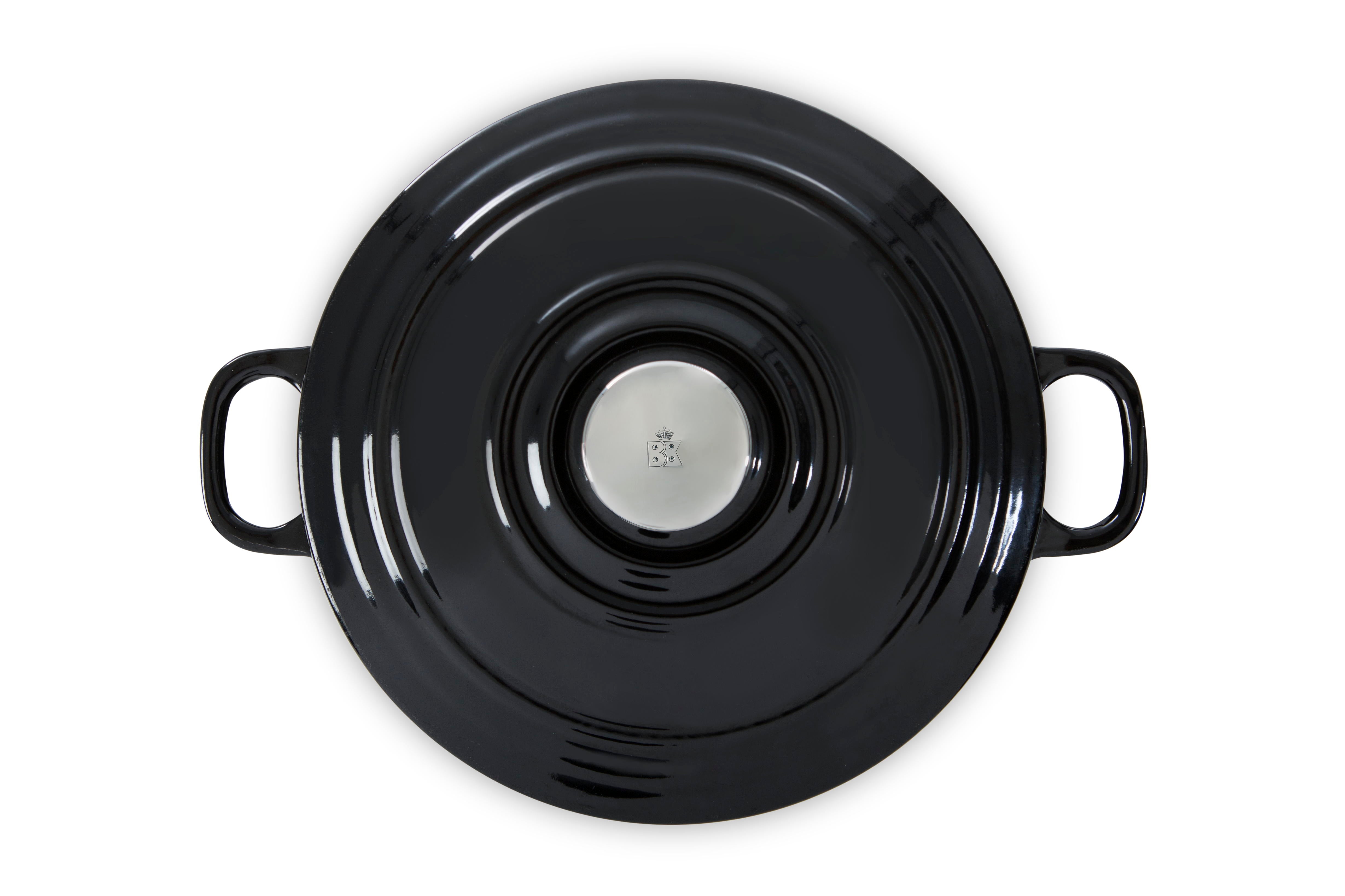 Bourgogne braadpan Zwart