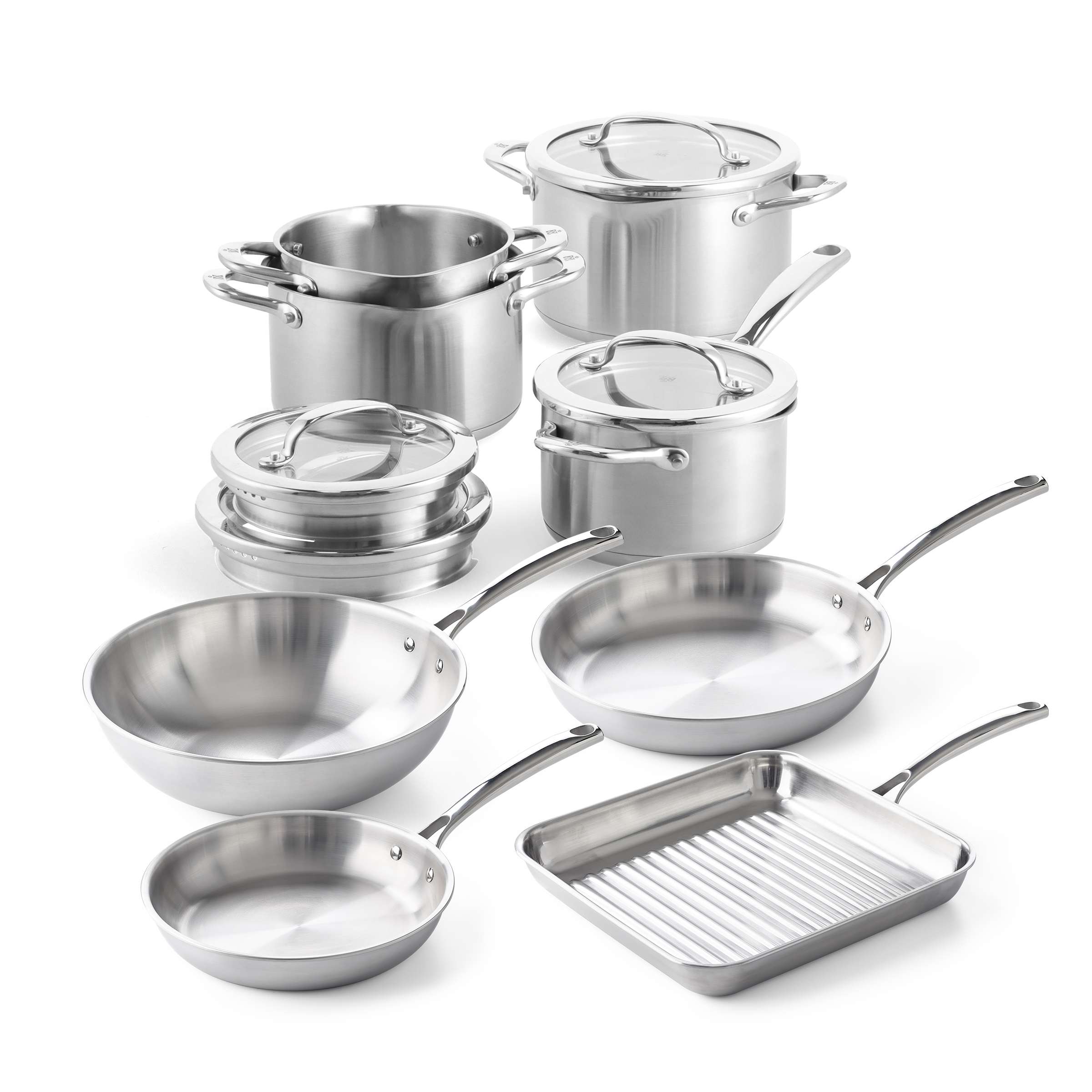 Stainless Steel voordeelset 8-delig