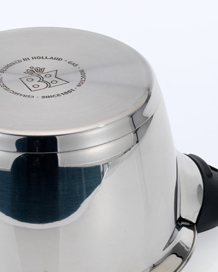 Q-linair Classic kookpan zilver onderzijde