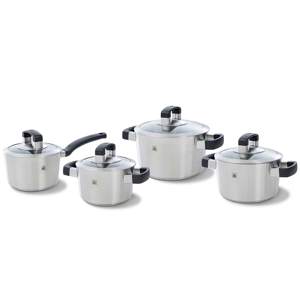 Conical Cool Glas pannenset 4-delig vooraanzicht