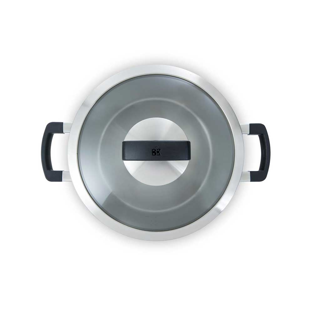 Conical Cool Glas soeppan 24 cm 6 liter bovenaanzicht