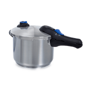 Snelkookpan 22 cm 6 liter - mat vooraanzicht