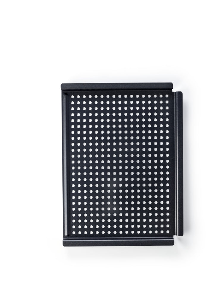 Black Steel BBQ grillplaat 44x32 cm bovenaanzicht