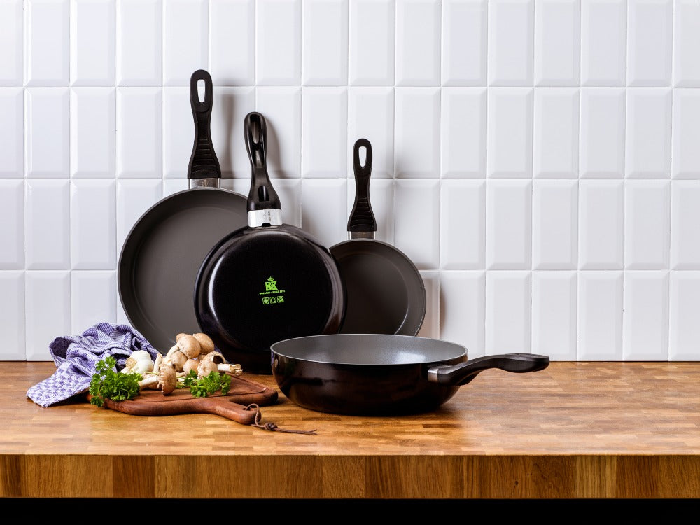 Easy Basic Ceramic wok 28 cm zwart collectie