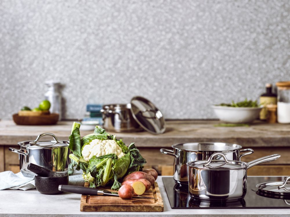 Profiline pannenset 7-delig in keuken