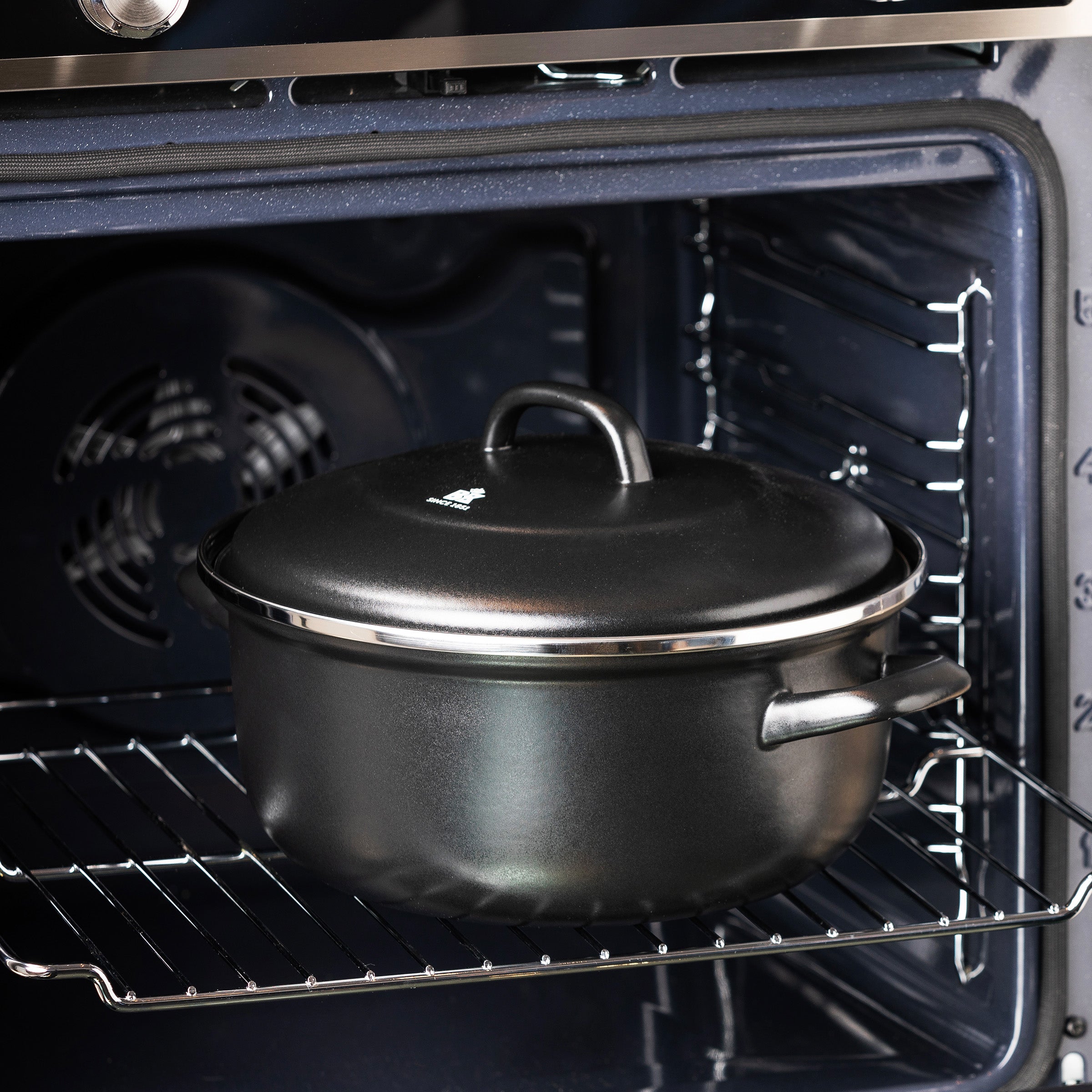 Magma Braadpan zwart - 26 cm in oven