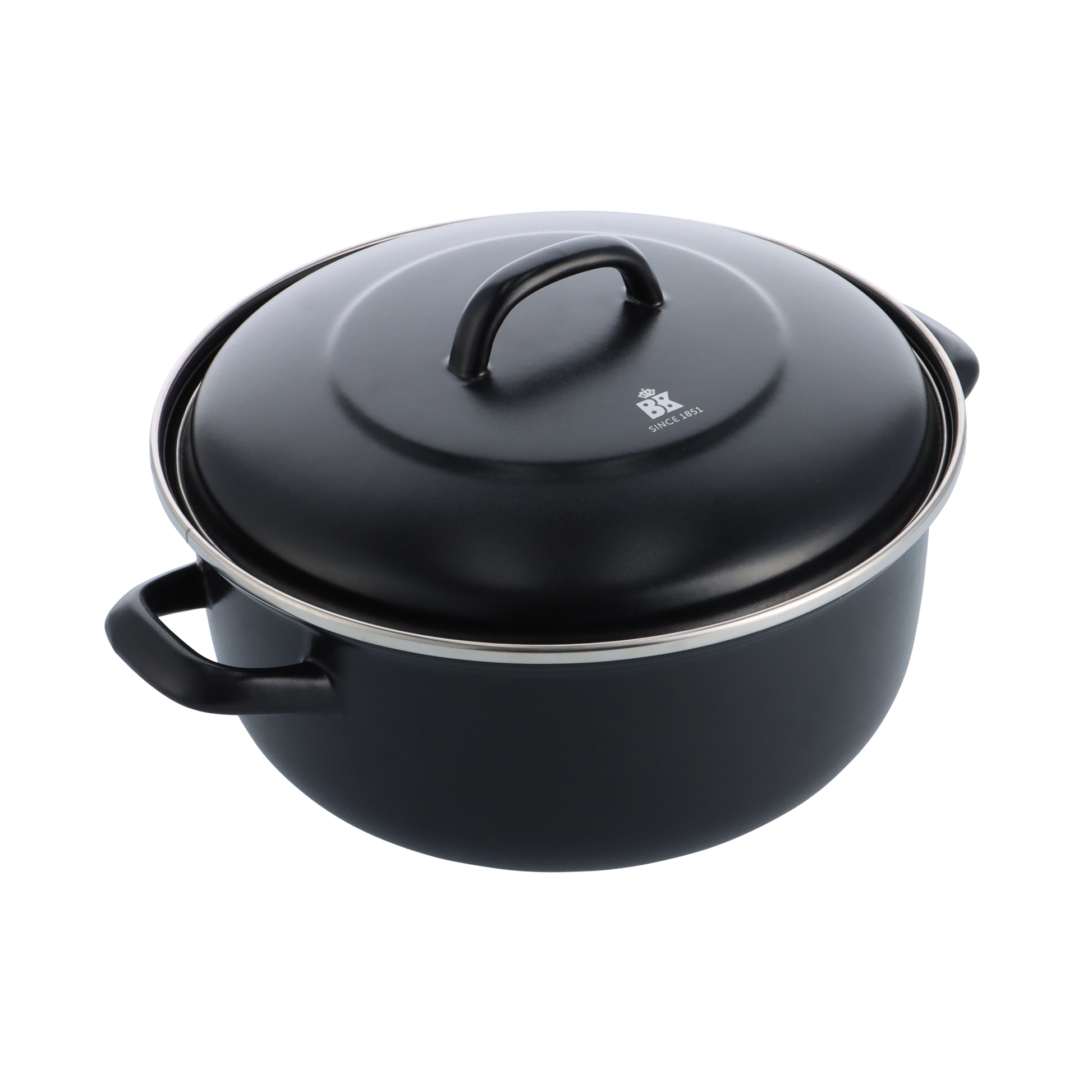 Magma Braadpan zwart - 26 cm zijaanzicht