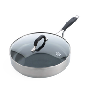 BK Intelligence hapjespan 28 cm grijs bovenaanzicht