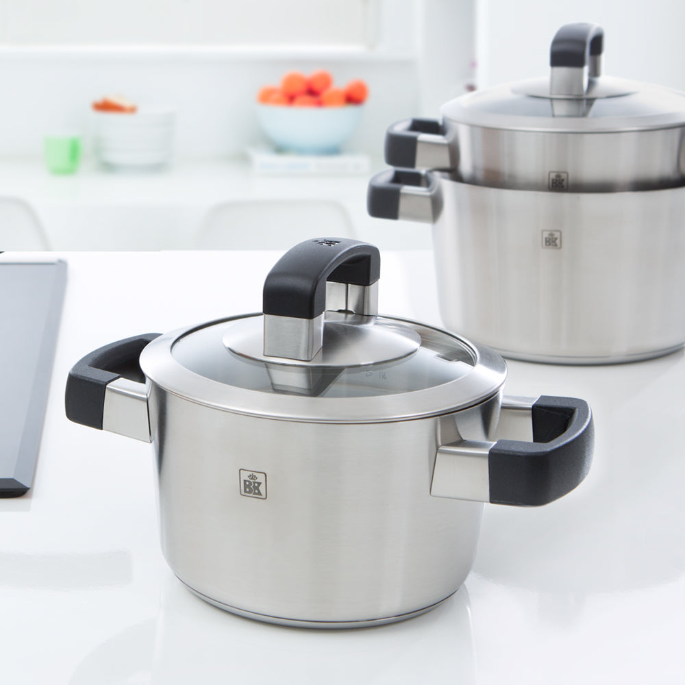 Conical Cool Glas pannenset 4-delig vooraanzicht