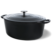 Bourgogne wildpan 32 cm zwart zijaanzicht