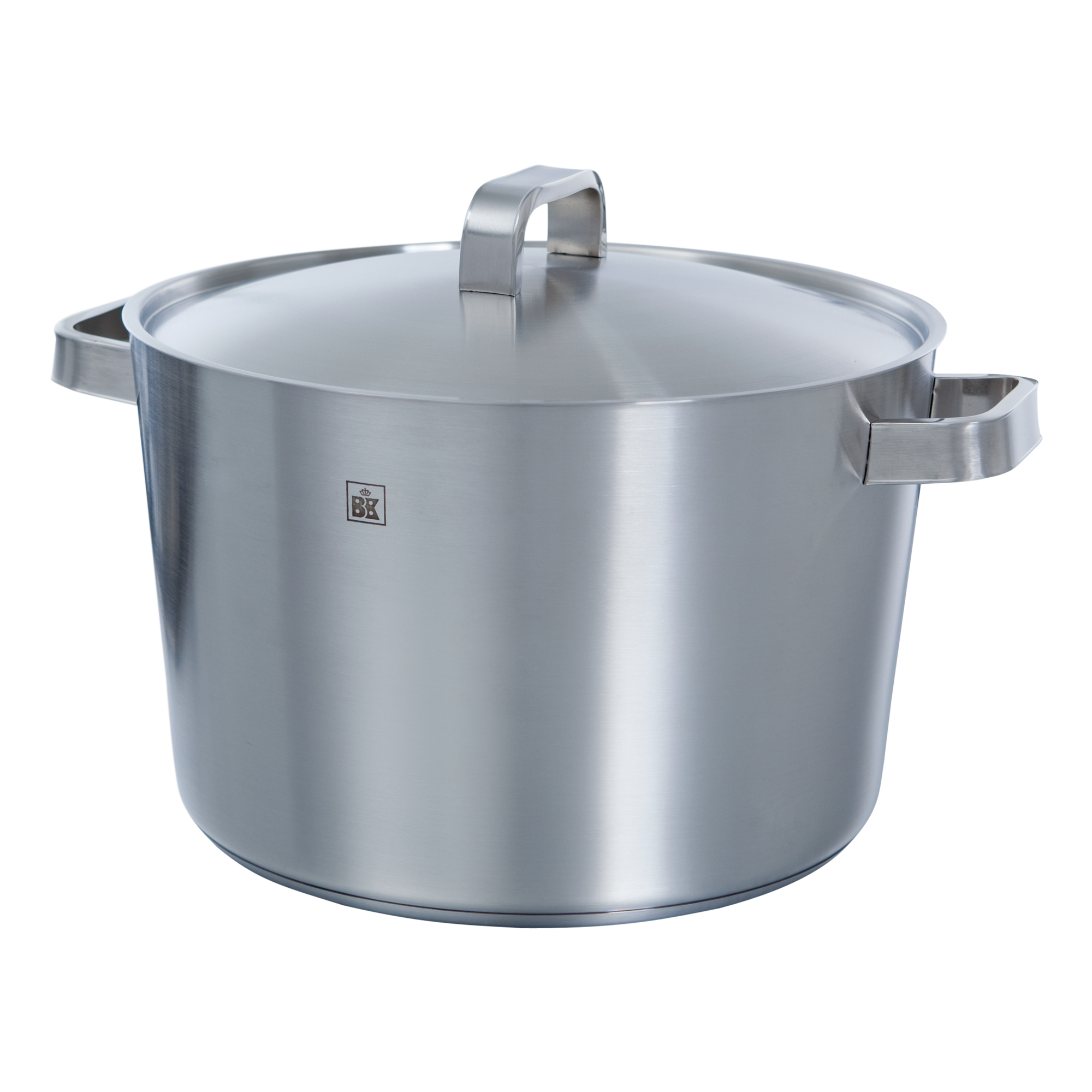 Conical+ pannenset 4-delig zilver vooraanzicht