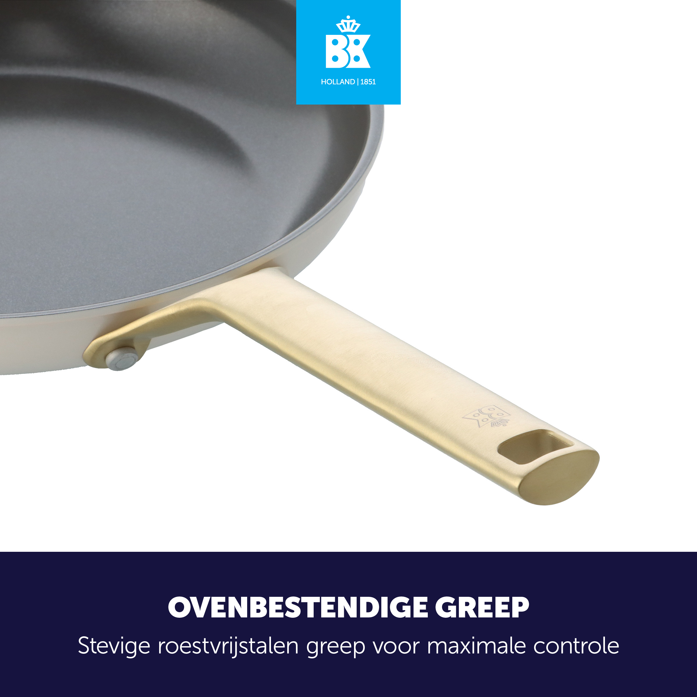 Sublime koekenpan Crème 28 cm