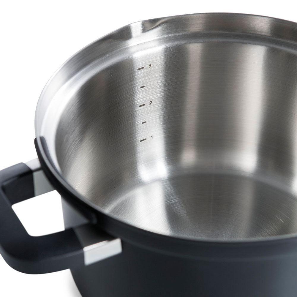 Flow Cool Black RVS pannenset 5-delig