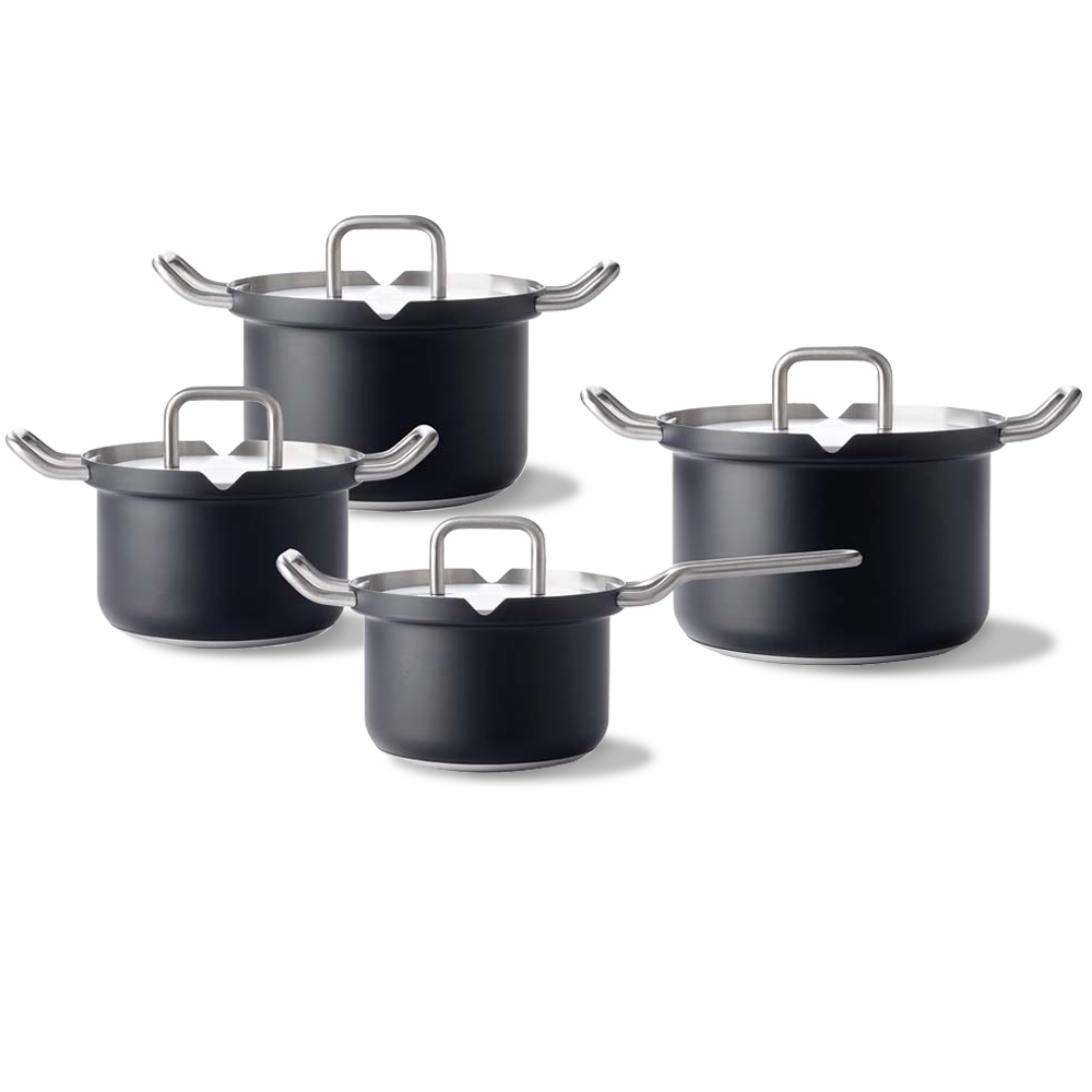 Q-linair Master Black pannenset 4-delig