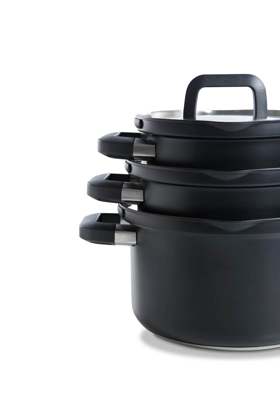 Flow Cool Black pannenset 4-delig