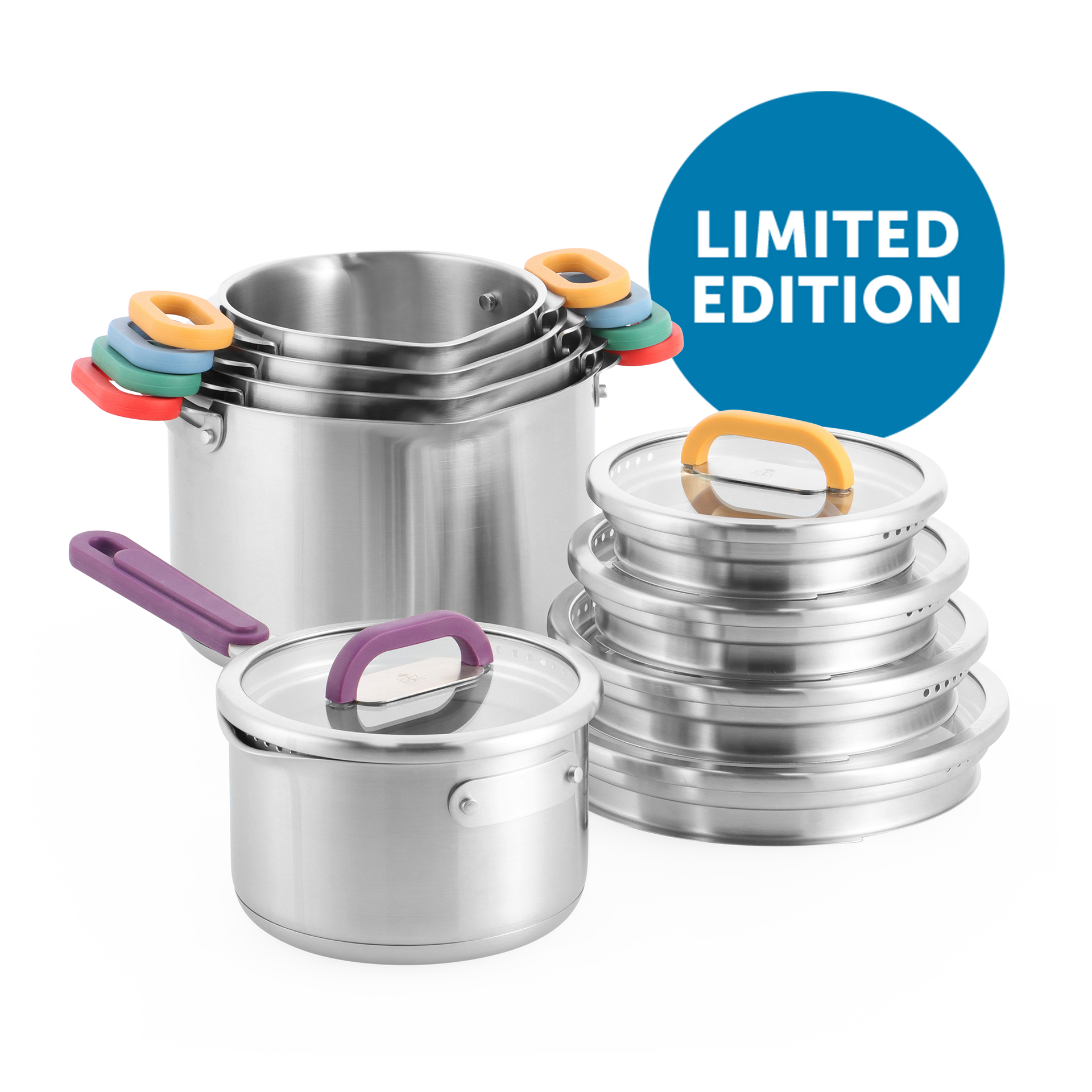 Arts & Crafts Limited Edition 5-delige kookpannenset – BK NL
