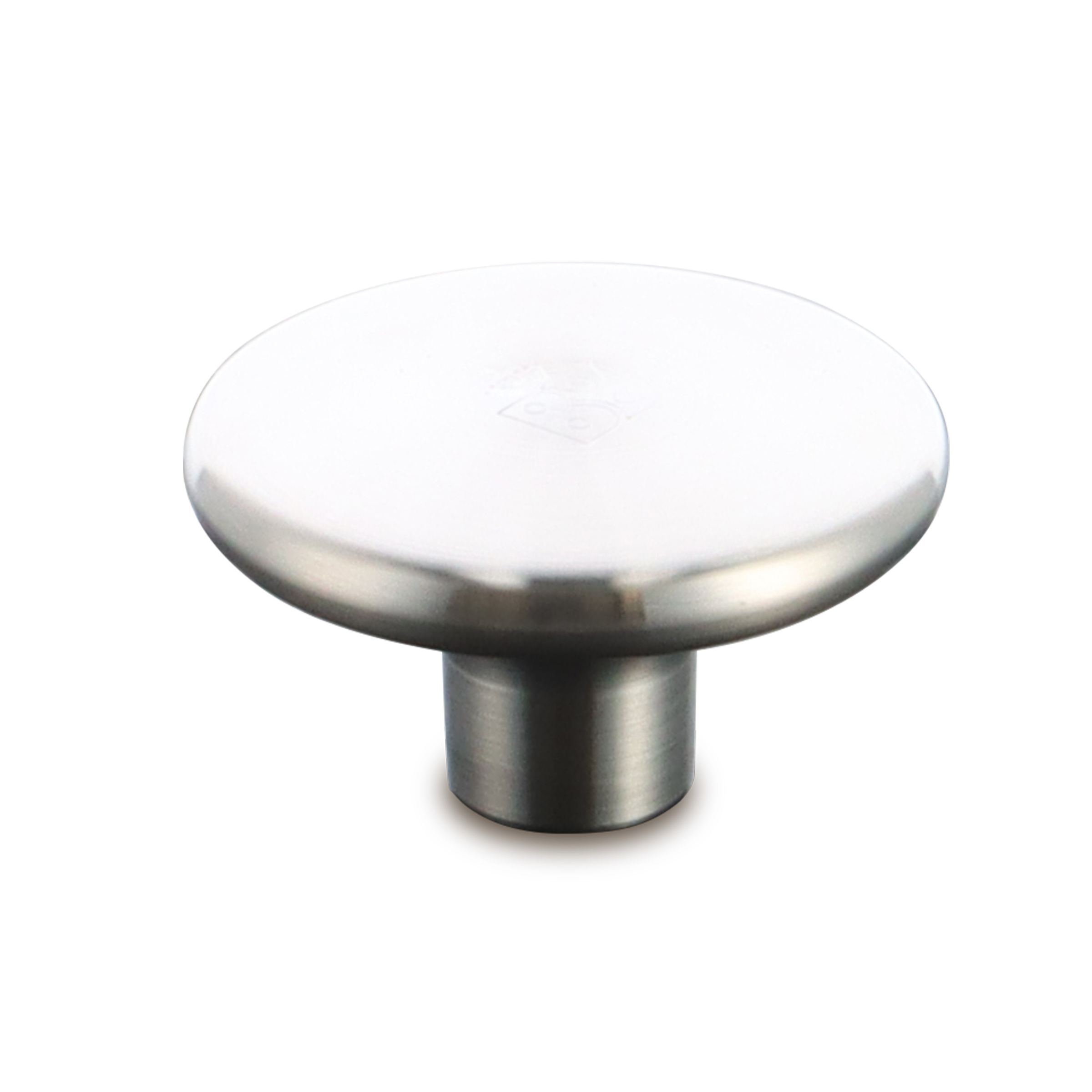 Bourgogne knop zilver