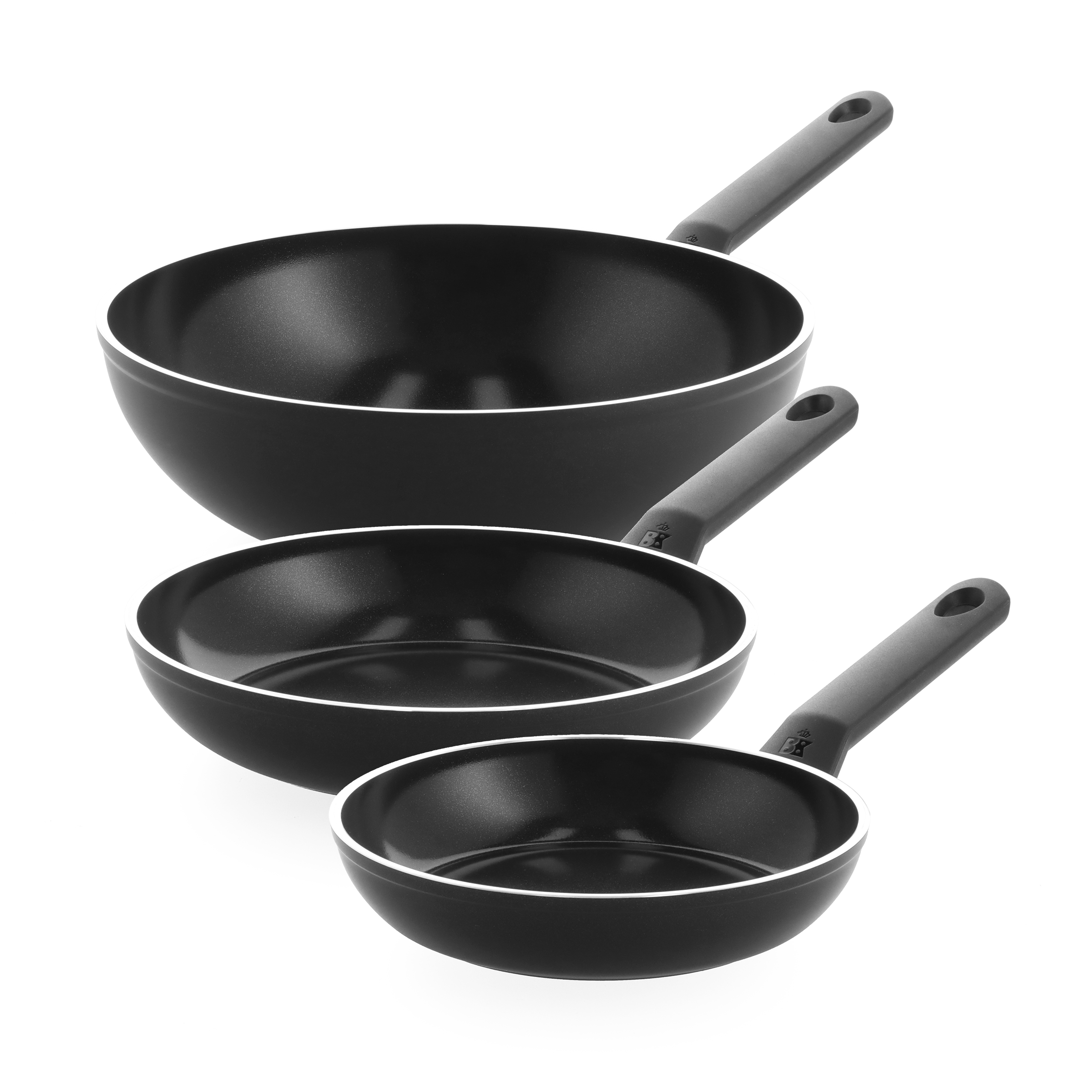 Easy Induction koekenpan 20 cm, 26 cm en wok 30