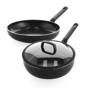 Easy Induction koekenpan 28 cm en hapjespan 28 cm