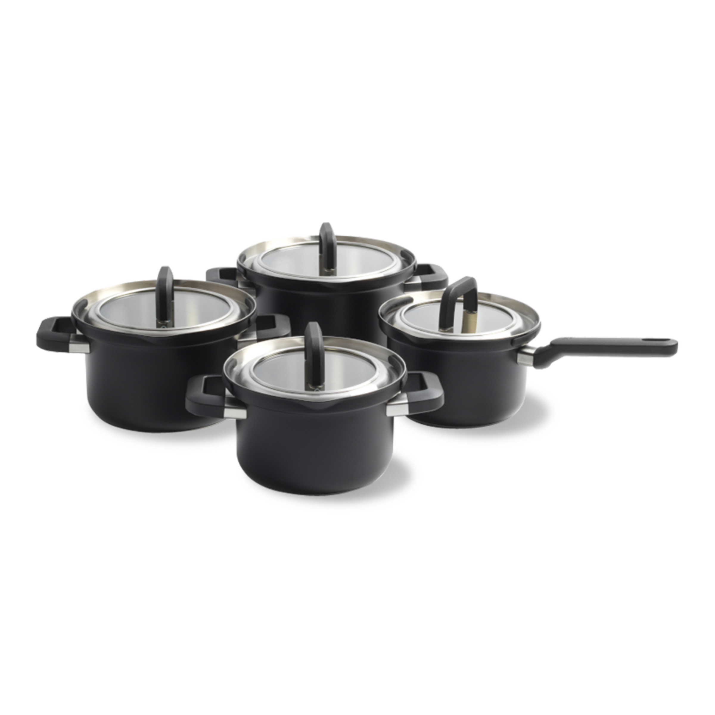 Flow Cool Black pannenset 4-delig