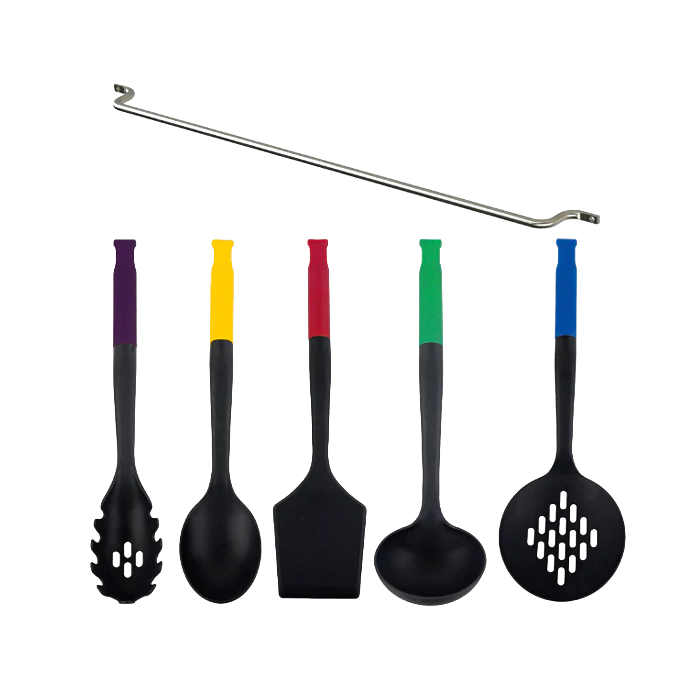 Gero Slim 5-delige set keukenhulpen inclusief ophangrek