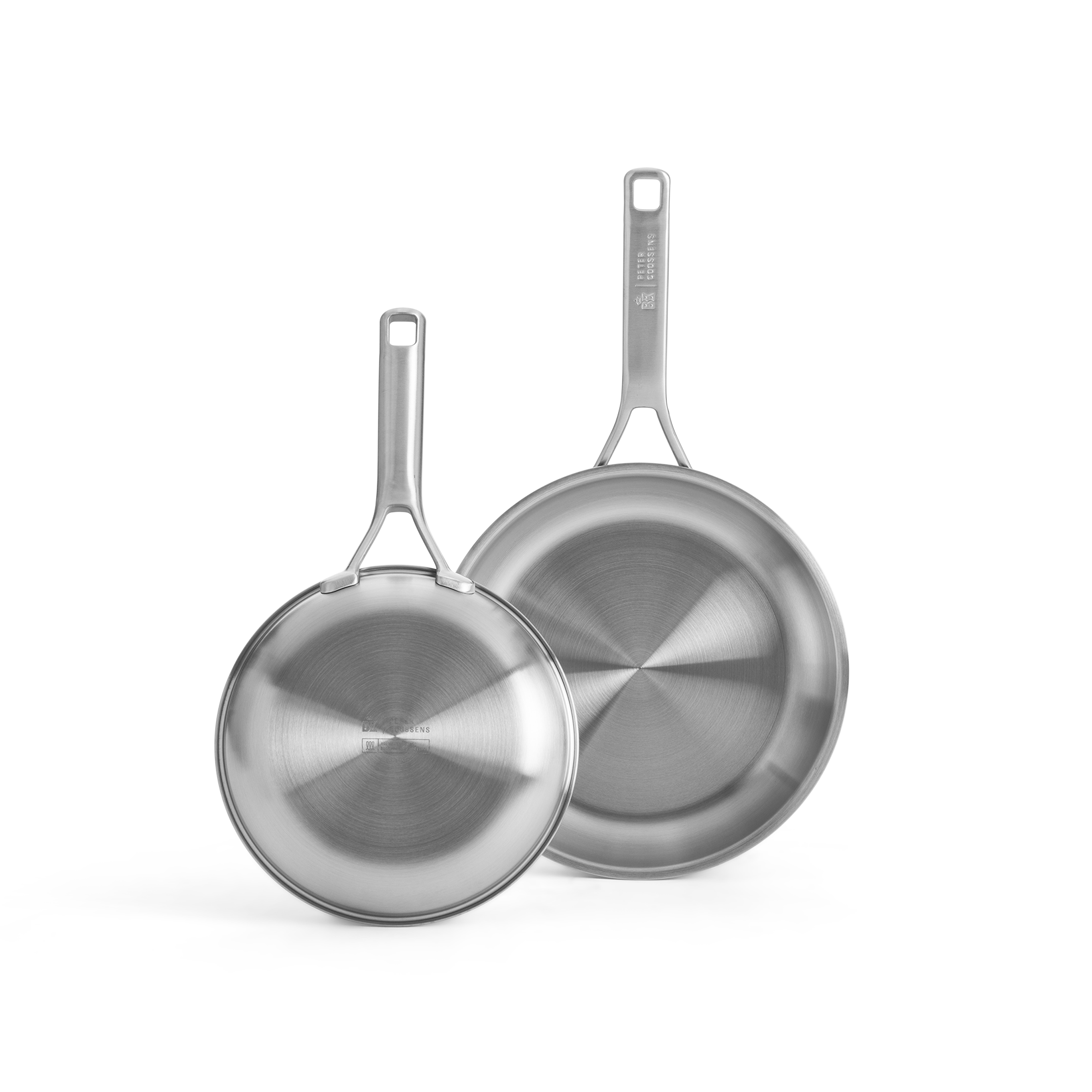 Maestro RVS koekenpanset (20cm + 24cm)
