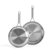 Maestro RVS koekenpanset (24cm + 28cm)