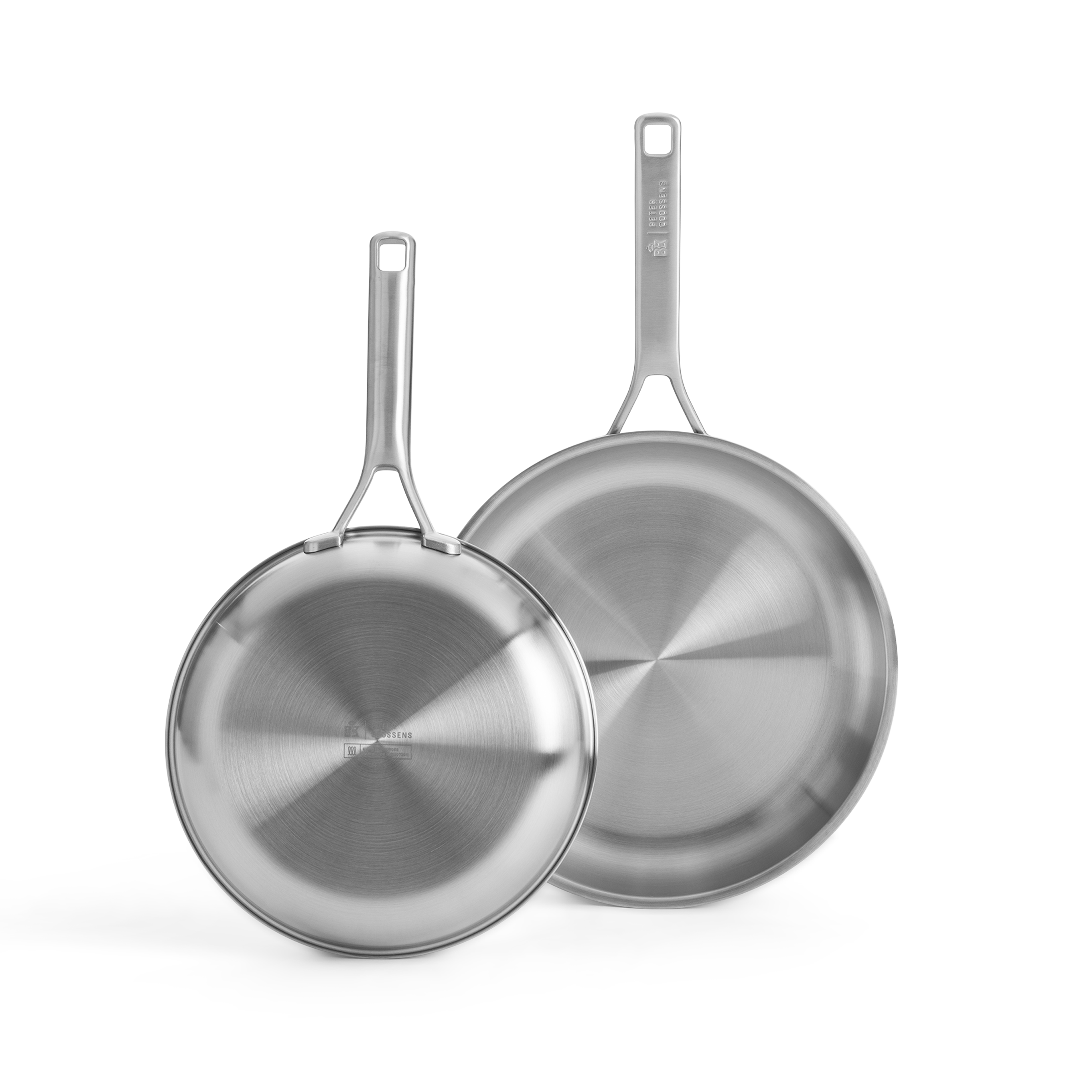 Maestro RVS koekenpanset (24cm + 28cm)
