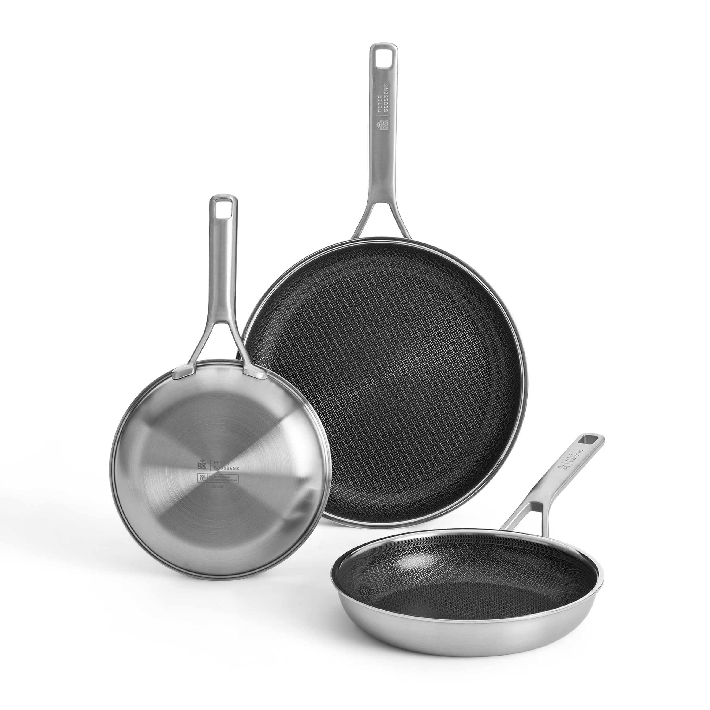 Durabond Hybride koekenpanset (20cm + 24cm + 28cm)