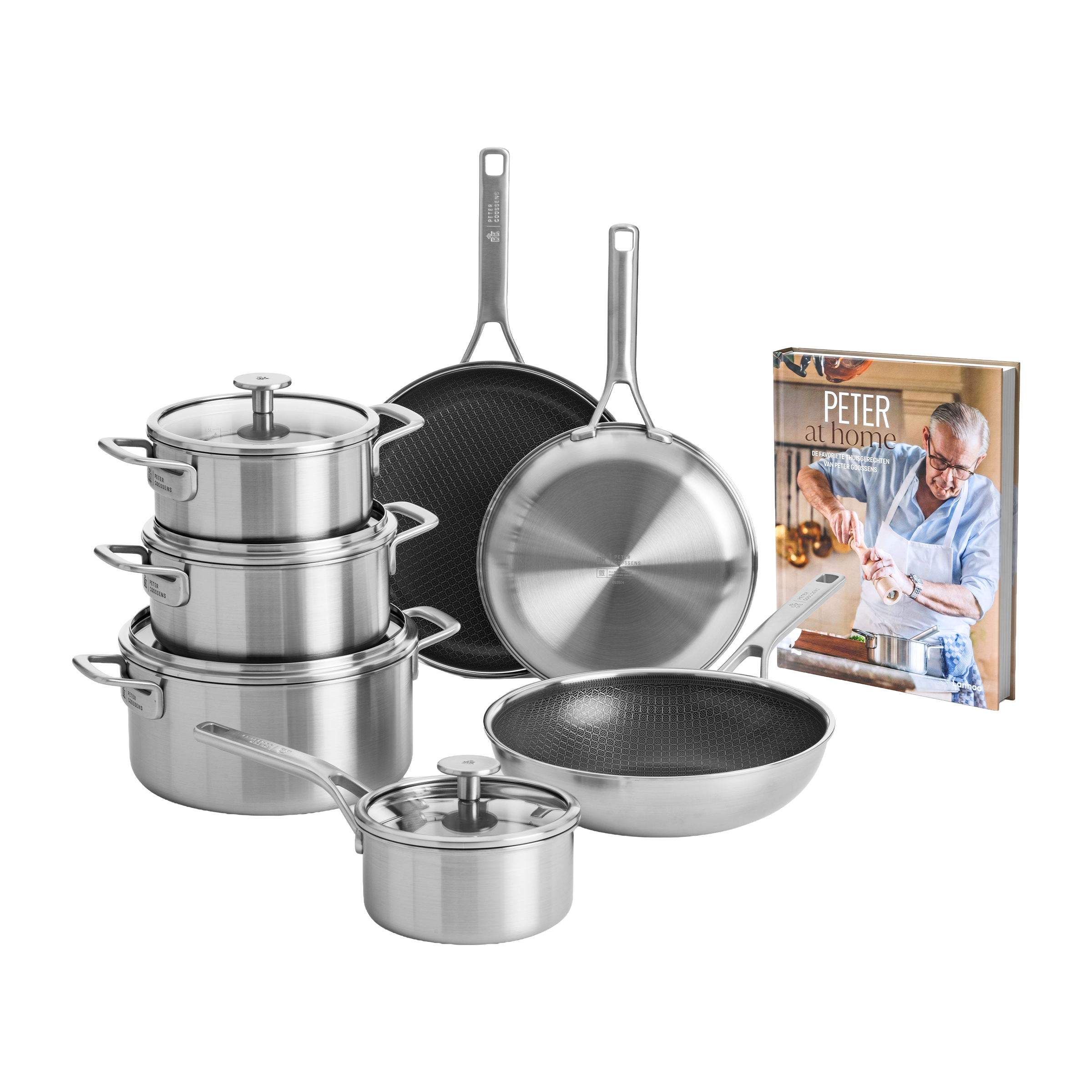 Durabond Hybride Large set met Wok en Gratis kookboek
