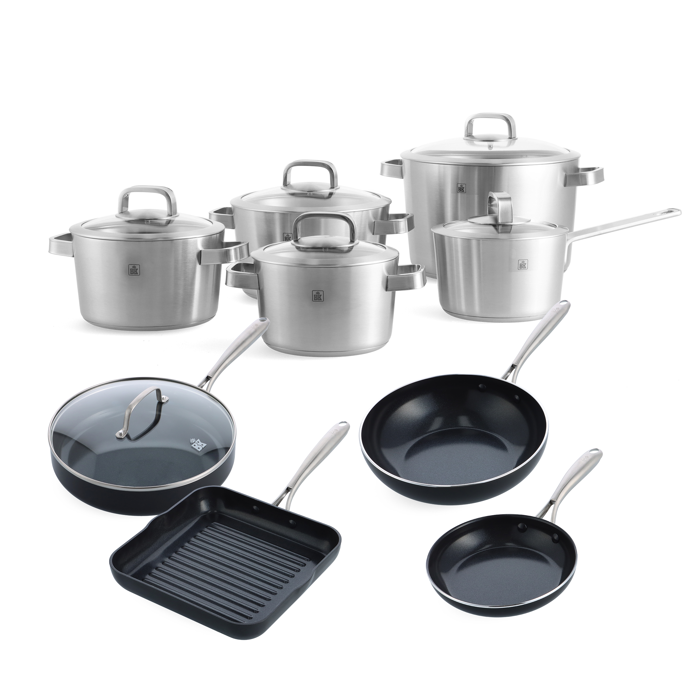 Conical glass & Magma 9-delig set