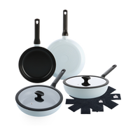 Enjoy Light Blue 4 pc set + Panbeschermers