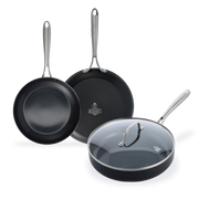 Magma koekenpanset (24+28 cm) + Hapjespan (28cm)