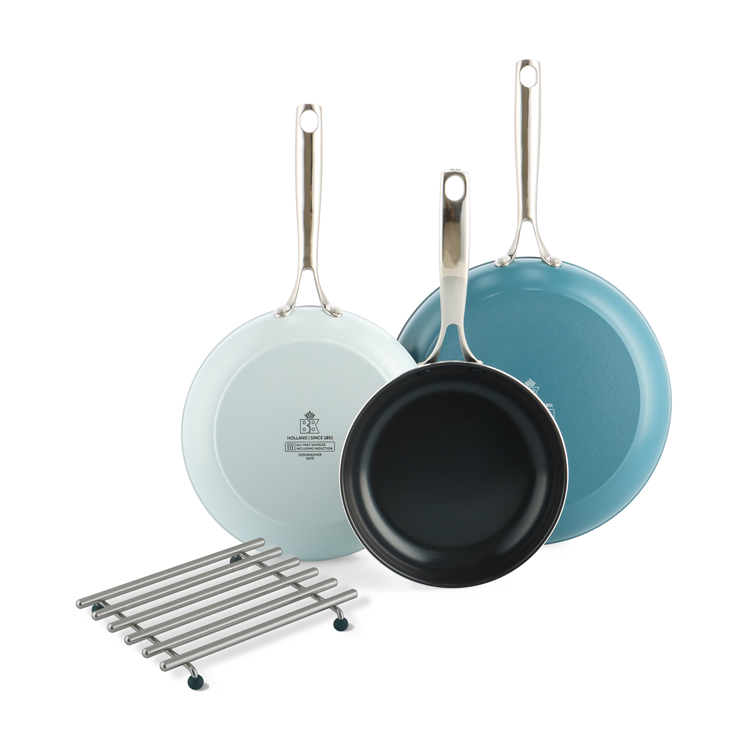 Sky Blue + onderzetters