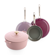 Sky Violet + Bourgogne Pink