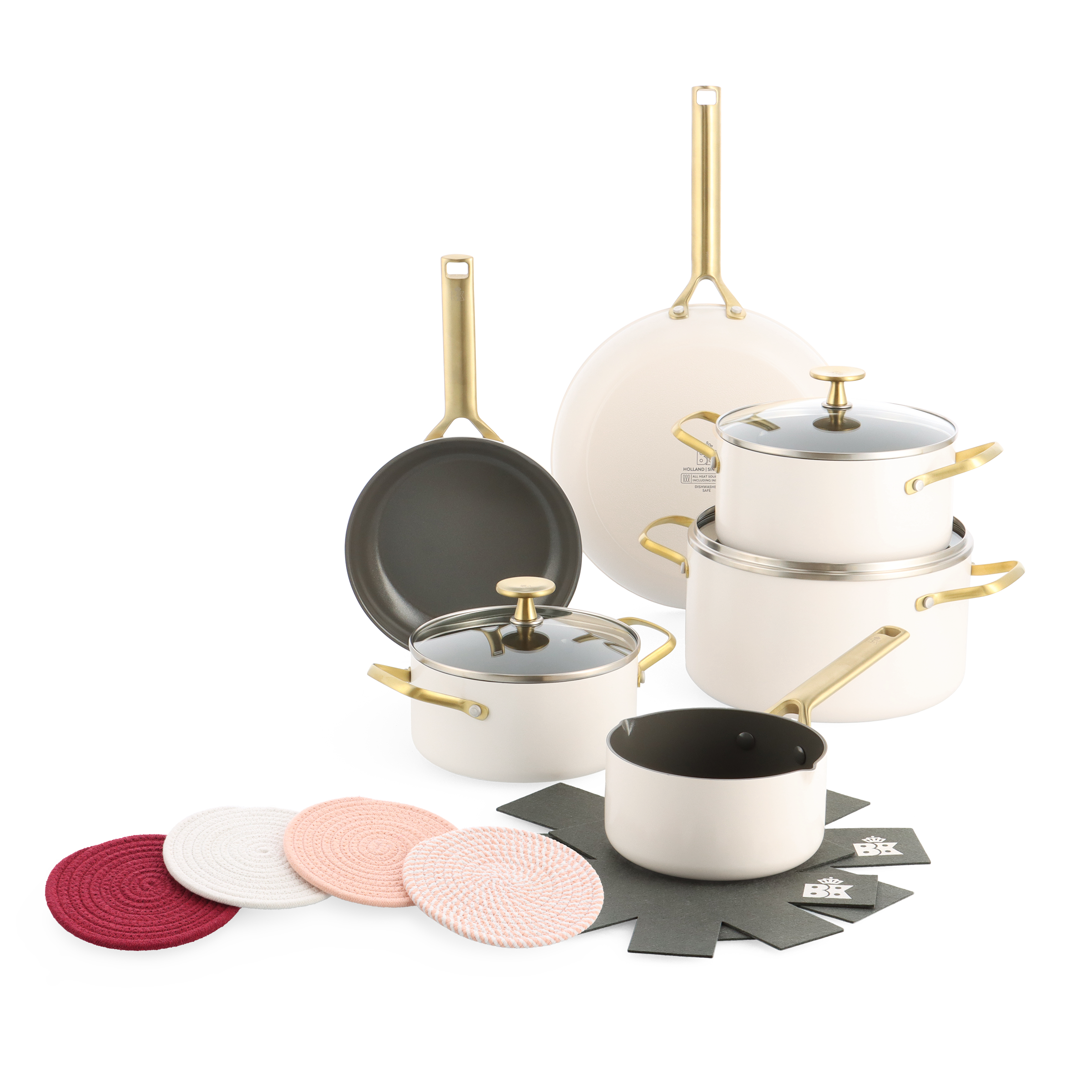 Sublime cream + Pink Ribbon onderzetters