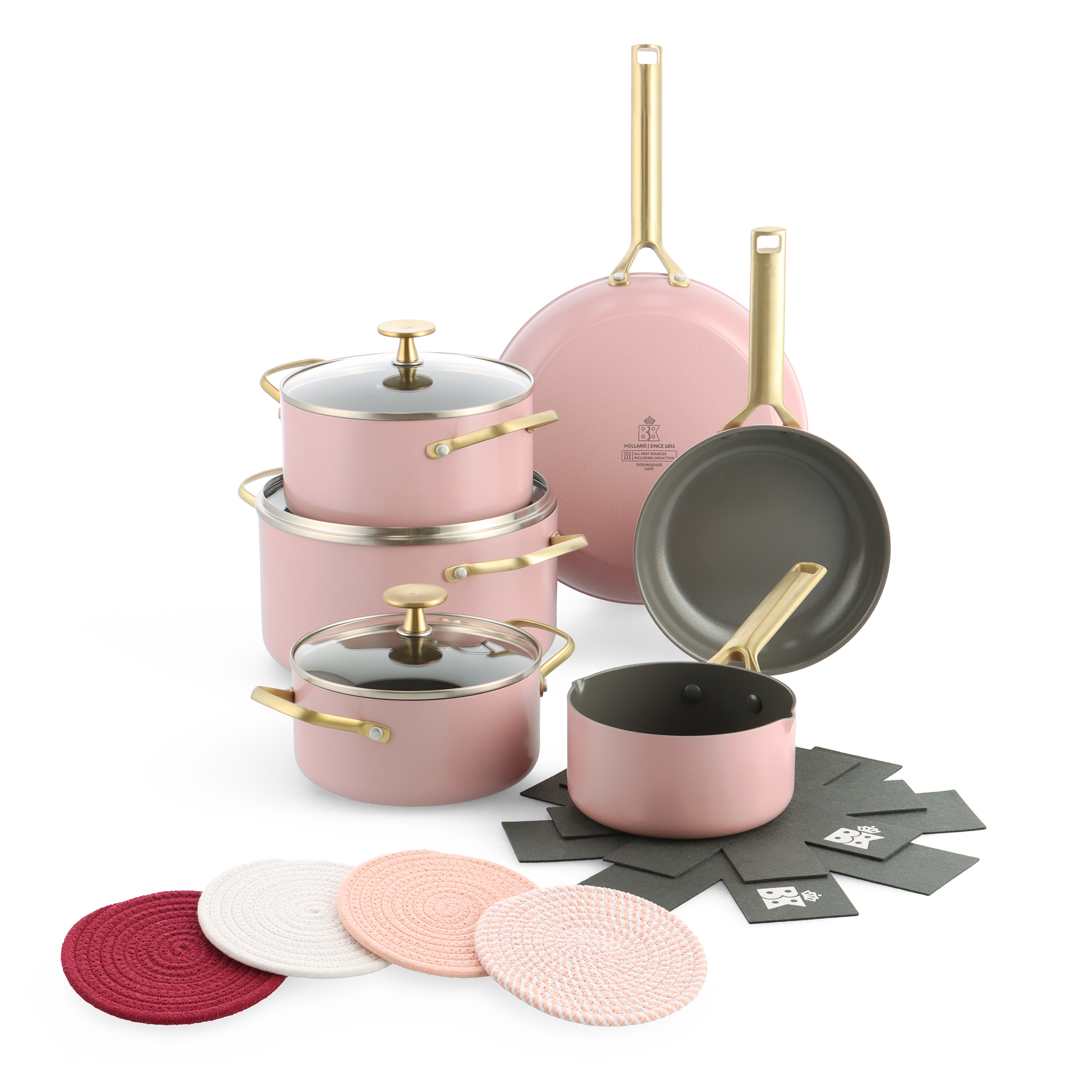 Sublime Pink + Pink Ribbon onderzetters