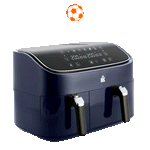 Supreme XXXL Dubbele Air Fryer 3L+6L