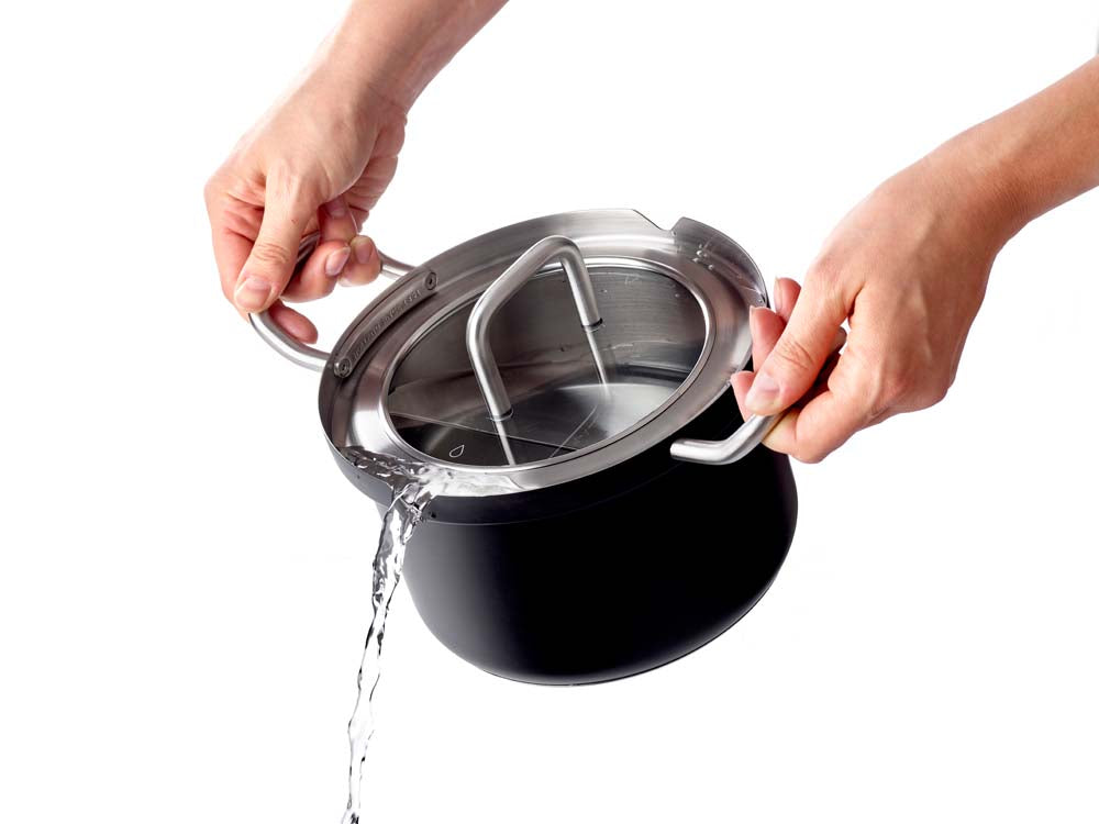 Q-linair Master Glas Black pannenset 4-delig