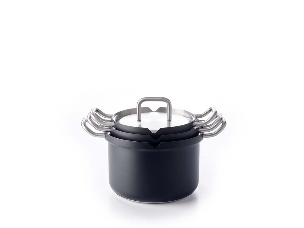 Q-linair Master Black (RVS) 5-delig