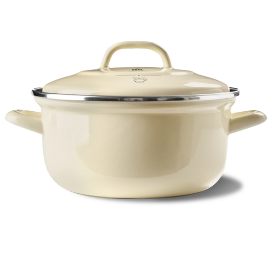 Indigo braadpan Creme