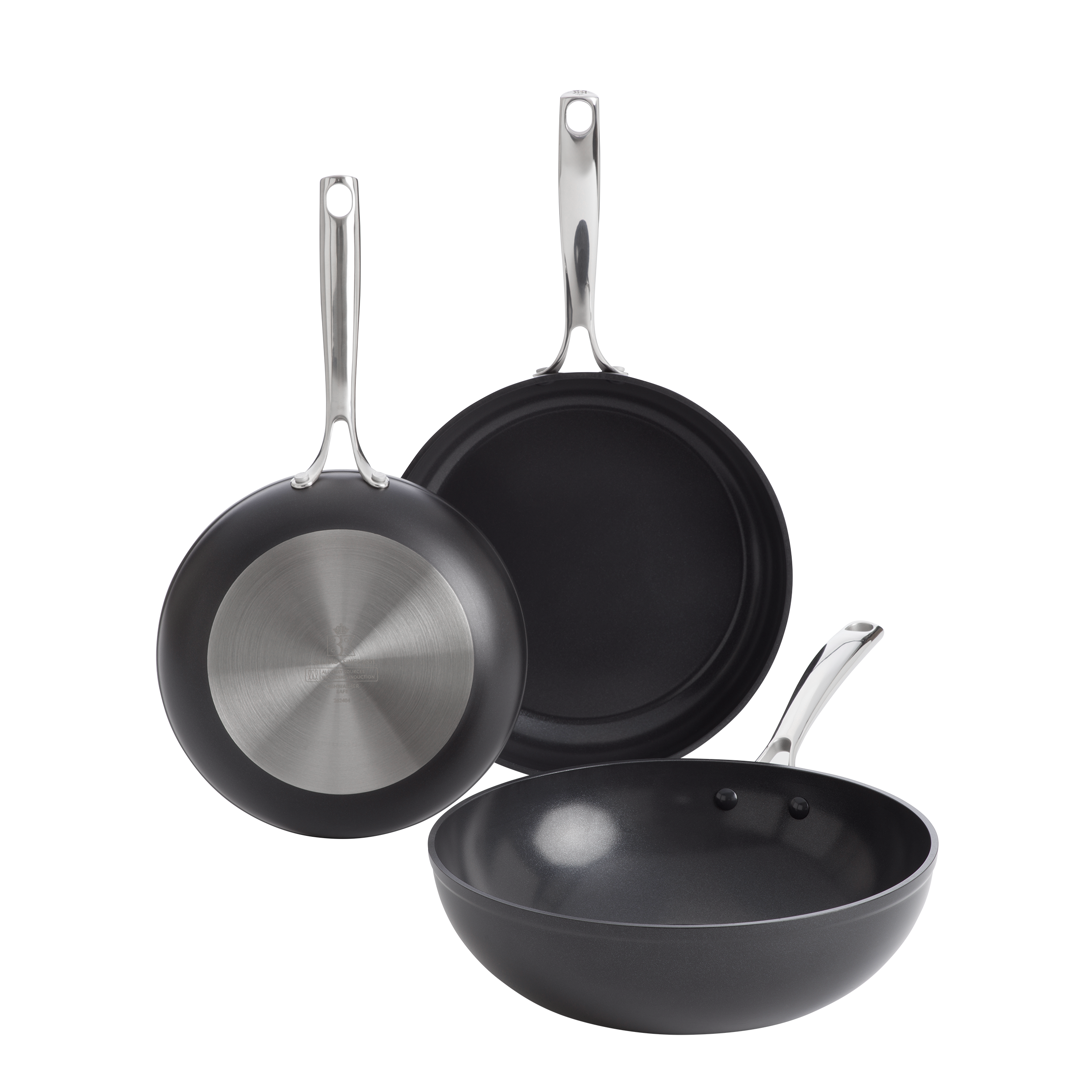 Superior 2-delige Koekenpanset + Wok