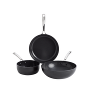 Superior Ceramic koekenpan 28 cm,  wok 30 cm en sauteuse 20 cm