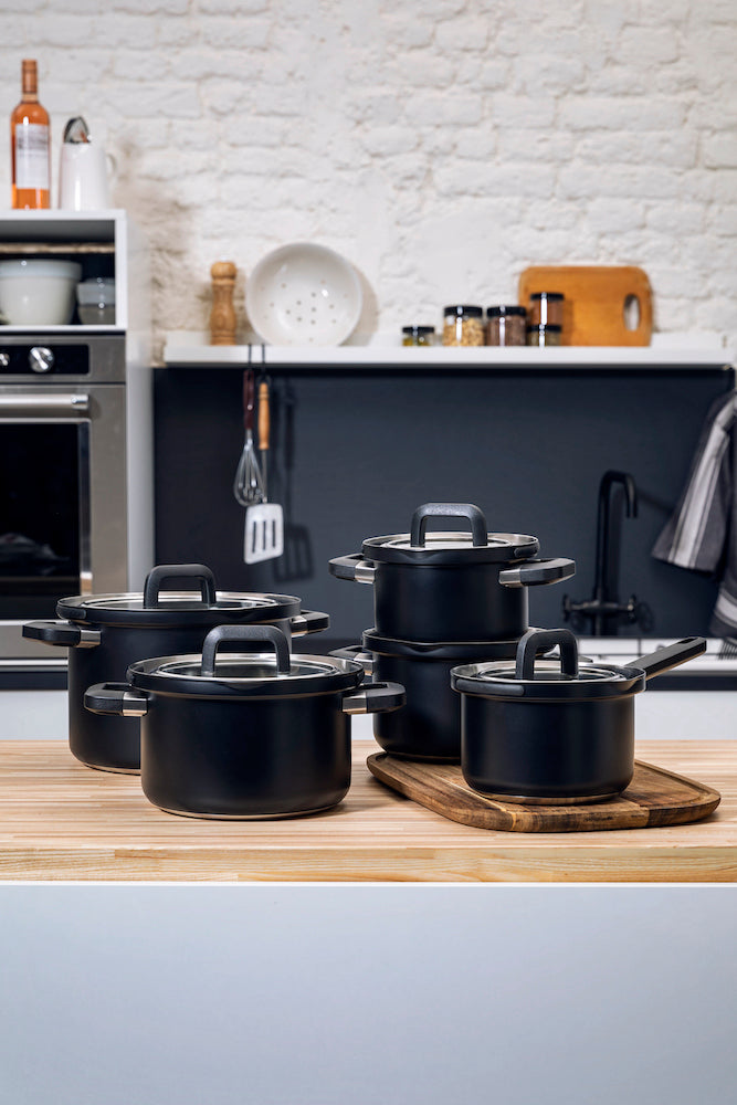 Flow Cool Black pannenset 4-delig
